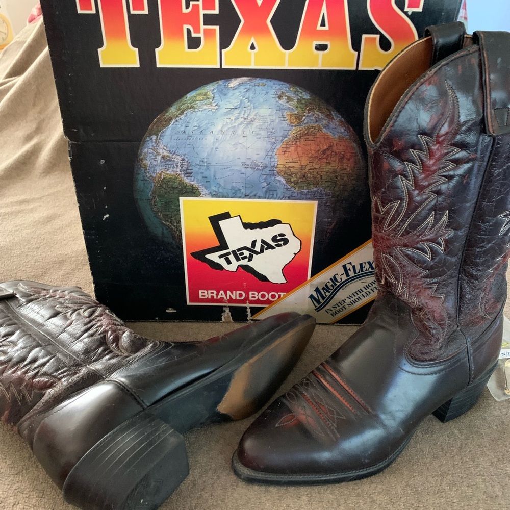 Texas Brand Flex boots size 9EE